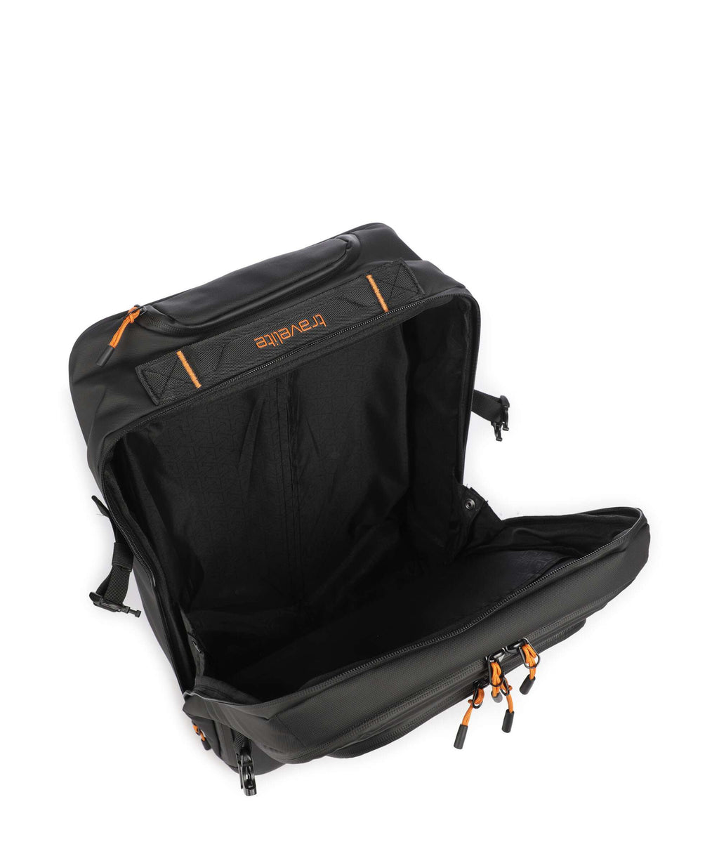 Travelite Briize Backpack with wheels black
