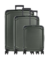 Travelite Millenium Suitcase set (4 wheels) pine green