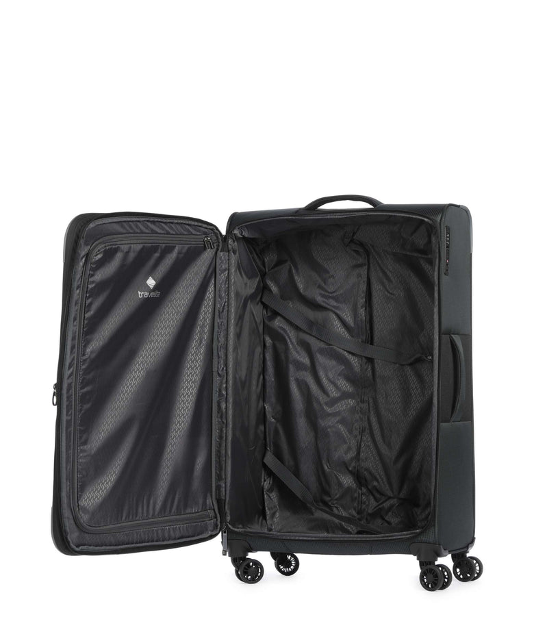 Travelite Corsiica Suitcase set (4 wheels) black