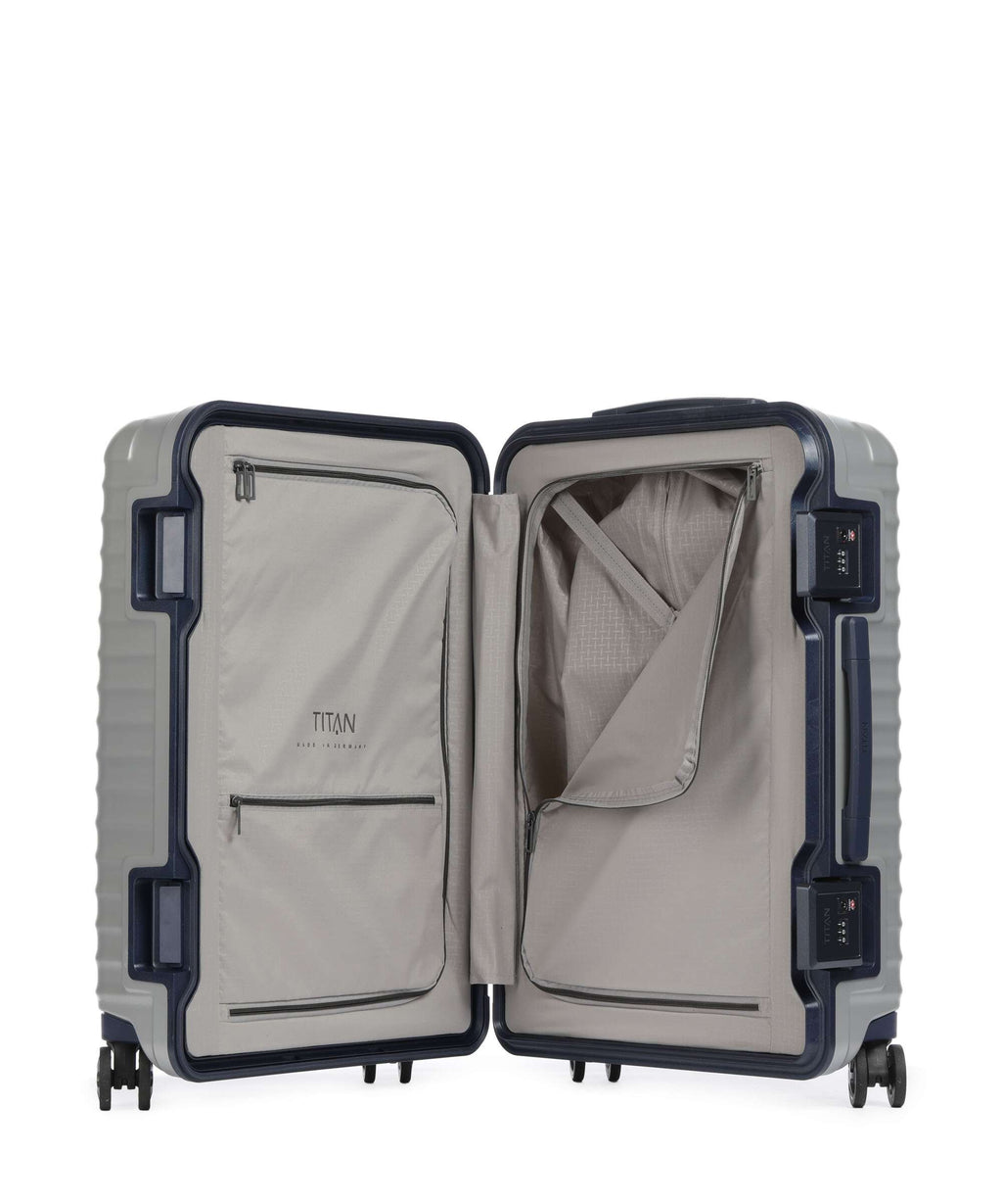 Titan Litron Frame M Spinner (4 wheels) silber