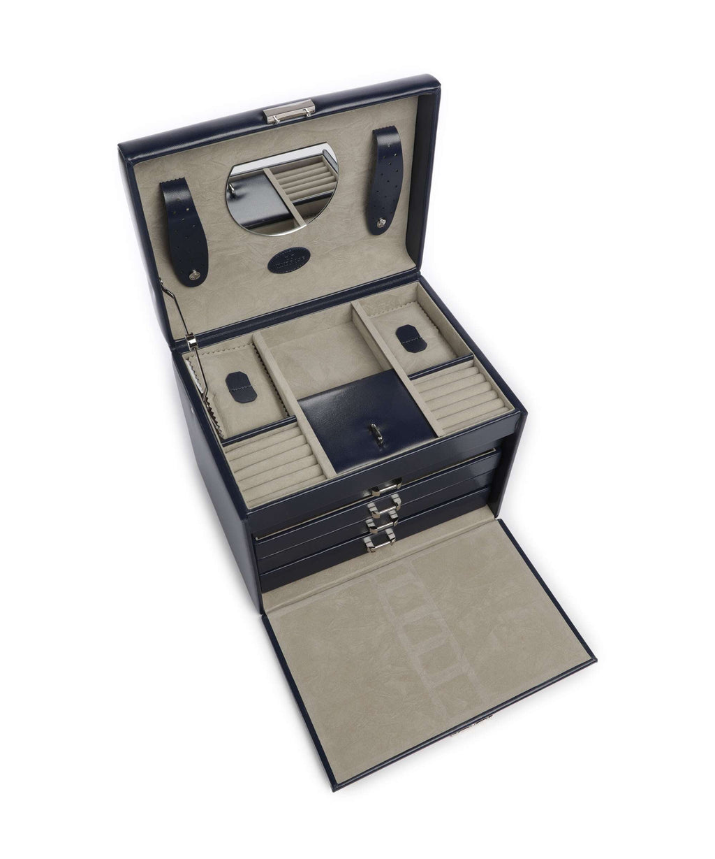 Windrose Merino Jewelry box dunkelblau