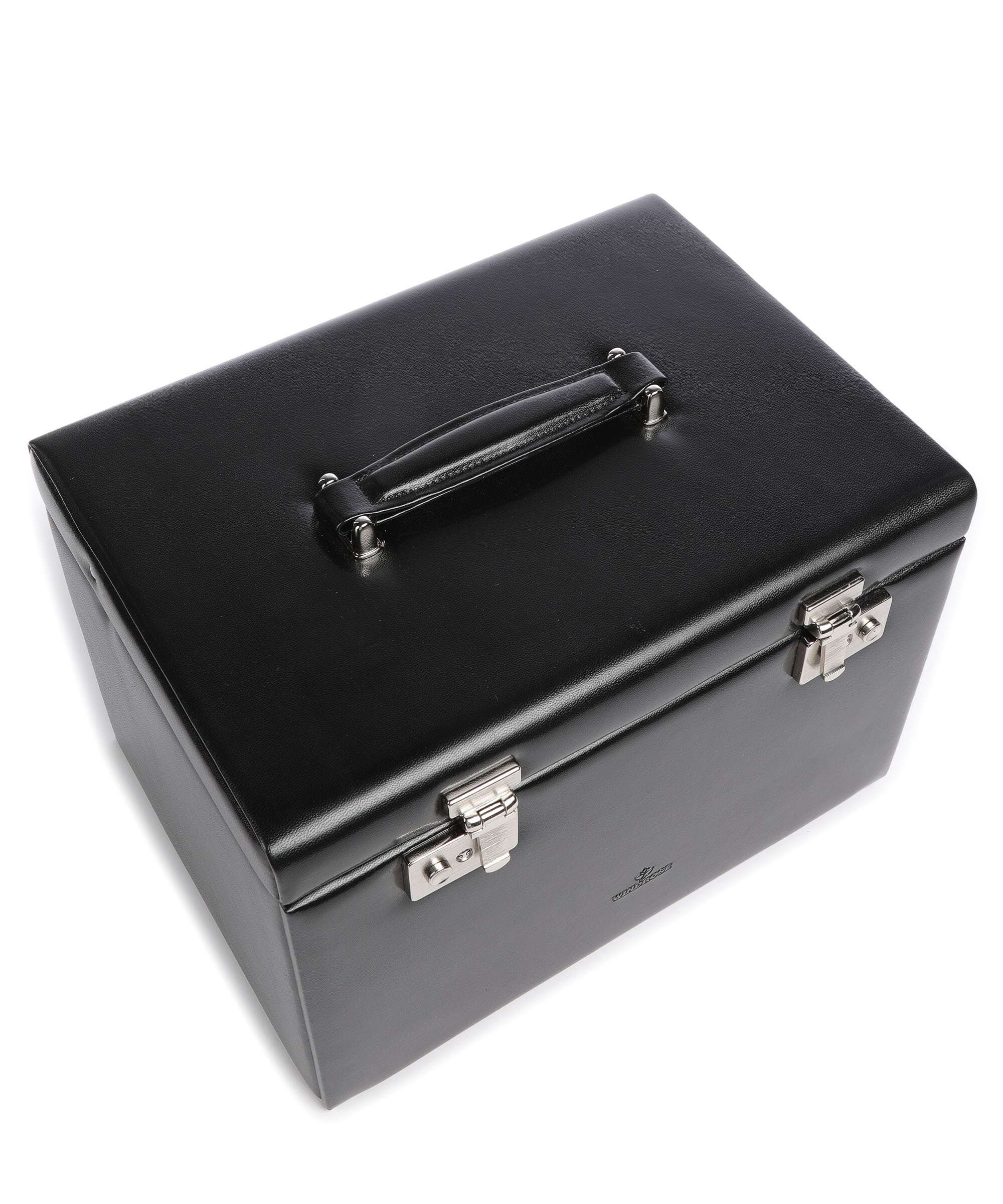 Windrose Merino 5 Etagen Jewelry box schwarz