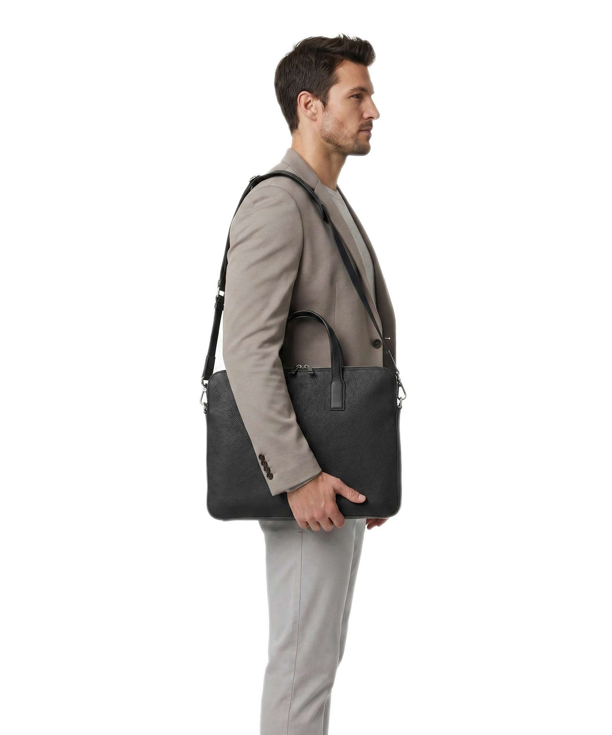 BOSS Crosstown Briefcase black
