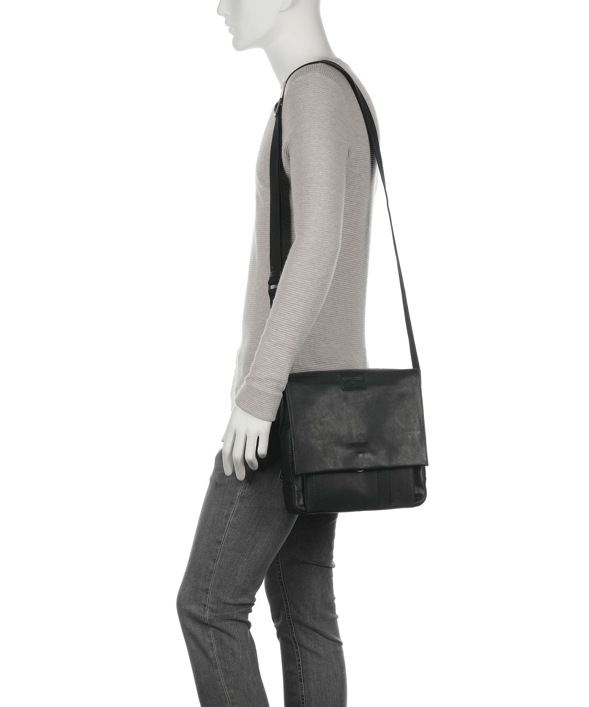 Strellson Brick Lane Crossbody bag black