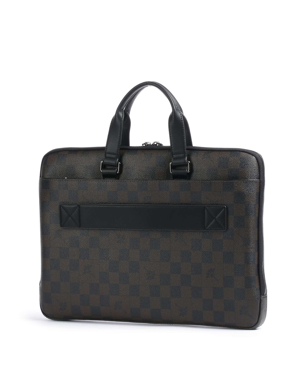 JOOP! Cortina Piazza Janus Briefcase seal brown