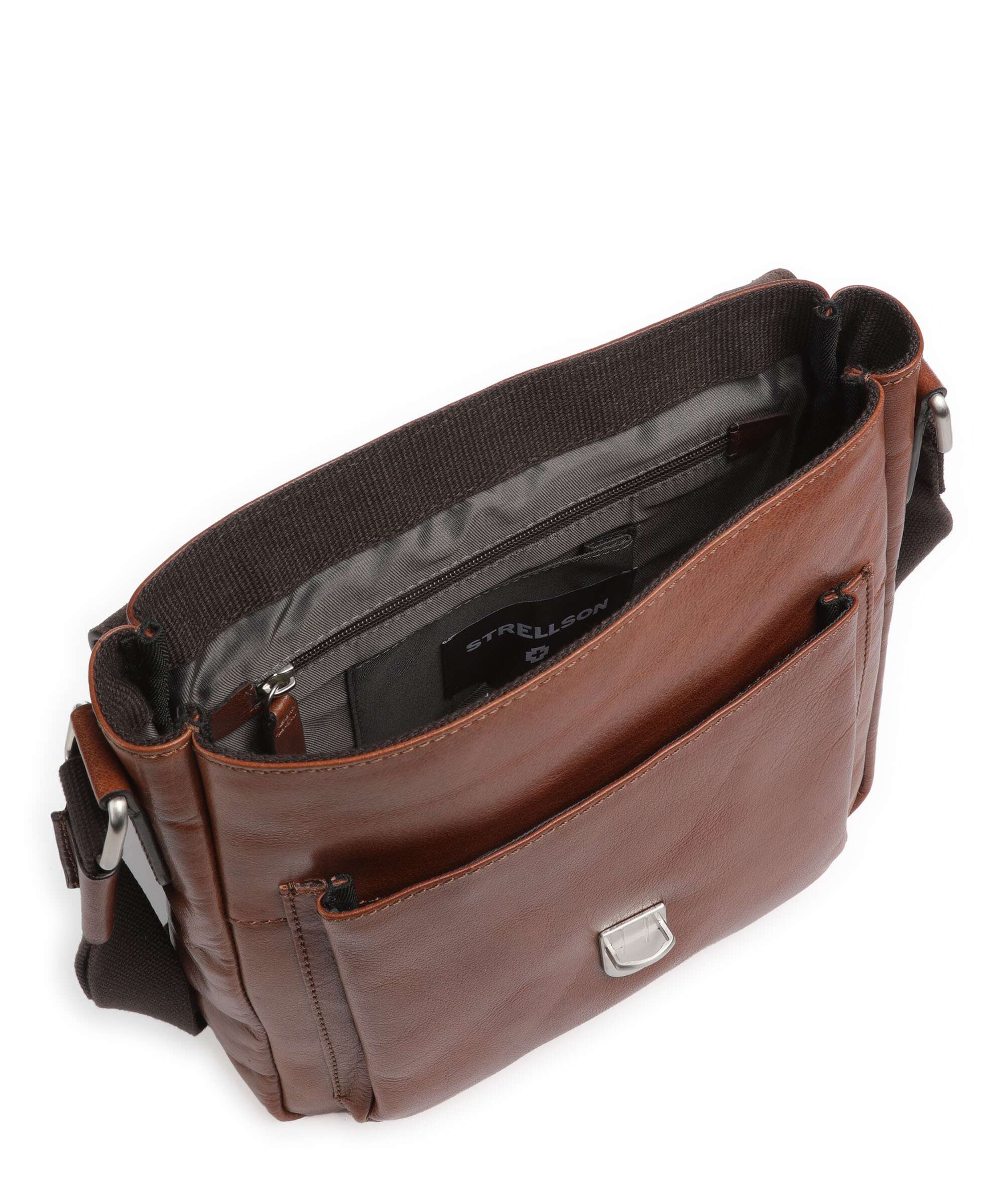 Strellson Swiss Cottage Clint Crossbody bag cognac