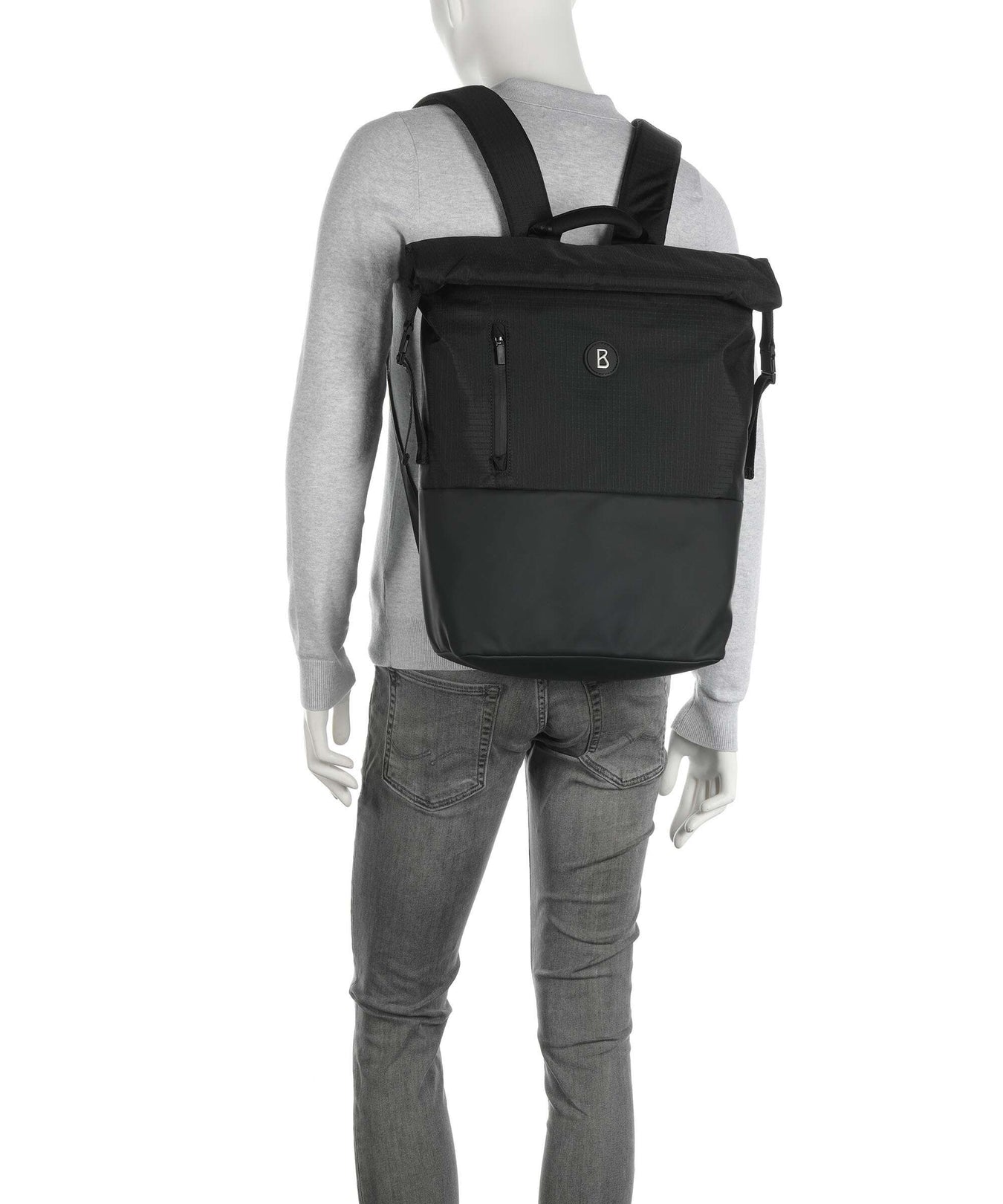 Bogner Tignes Leon Rolltop backpack black