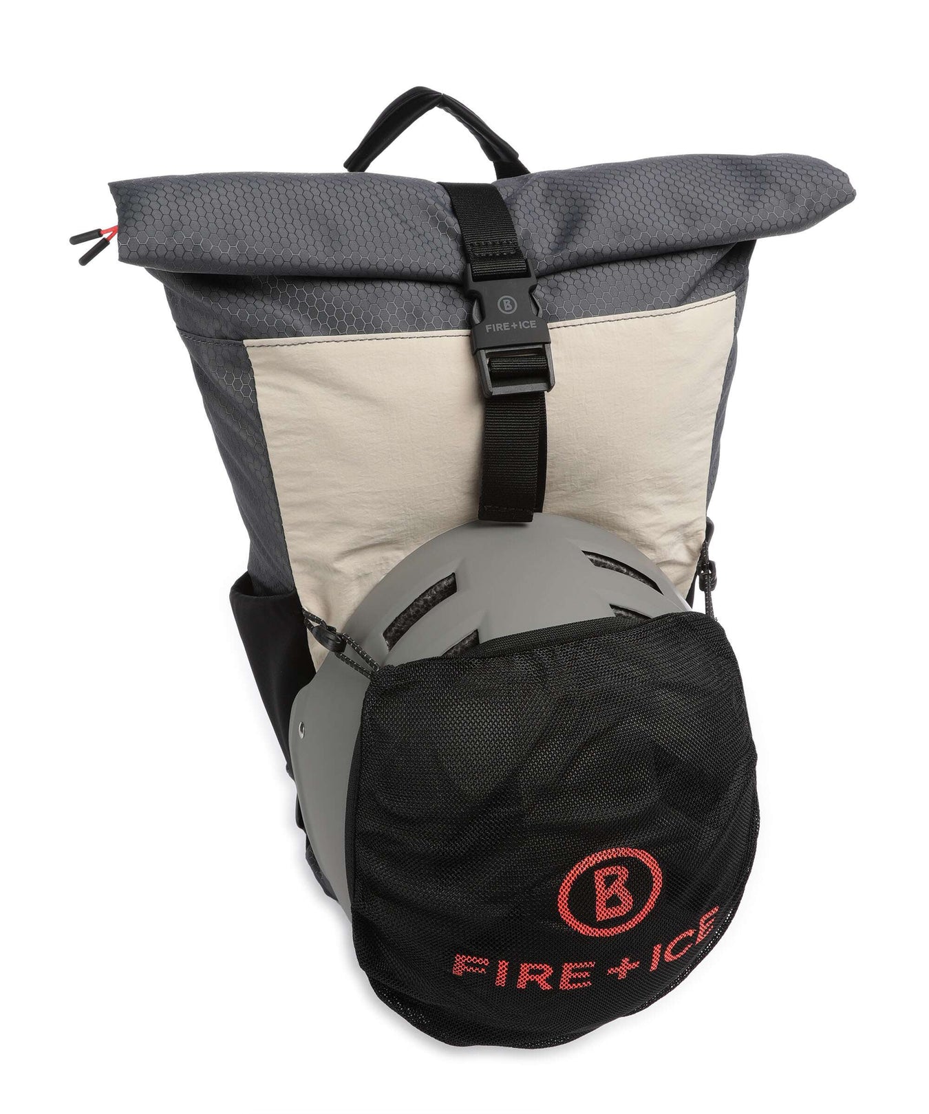 Bogner Park City Ive Rolltop backpack bleached sand