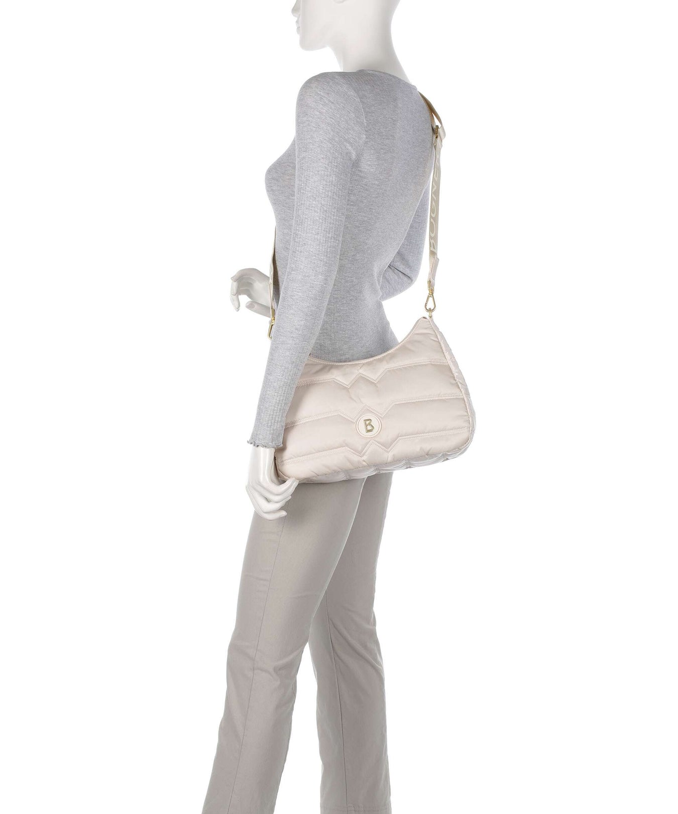 Bogner Wallis Tessuto Odette Crossbody bag birch