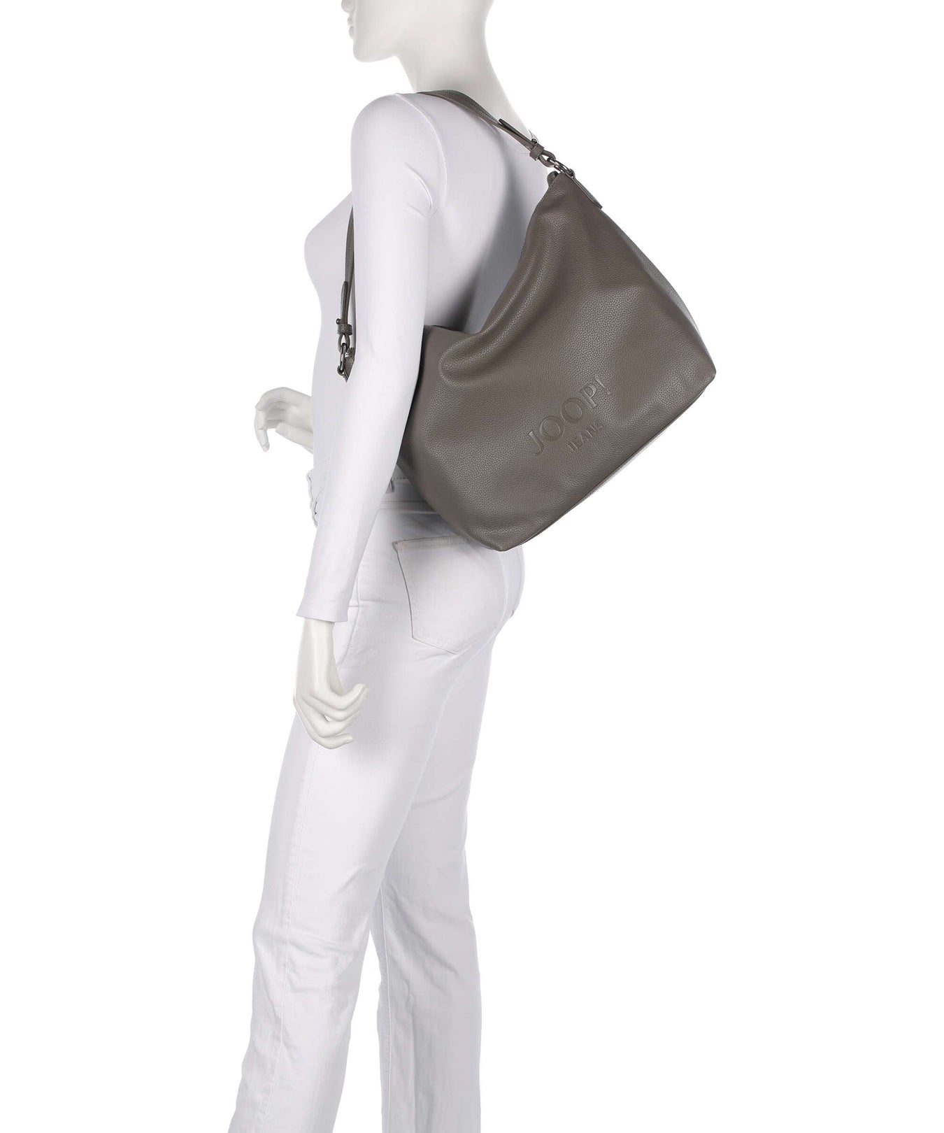 JOOP! Jeans Lettera 1.0 Dalia Hobo bag grey