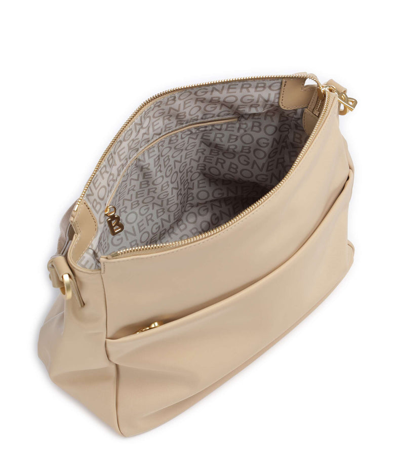 Bogner Klosters Neve Isalie Hobo bag lattè