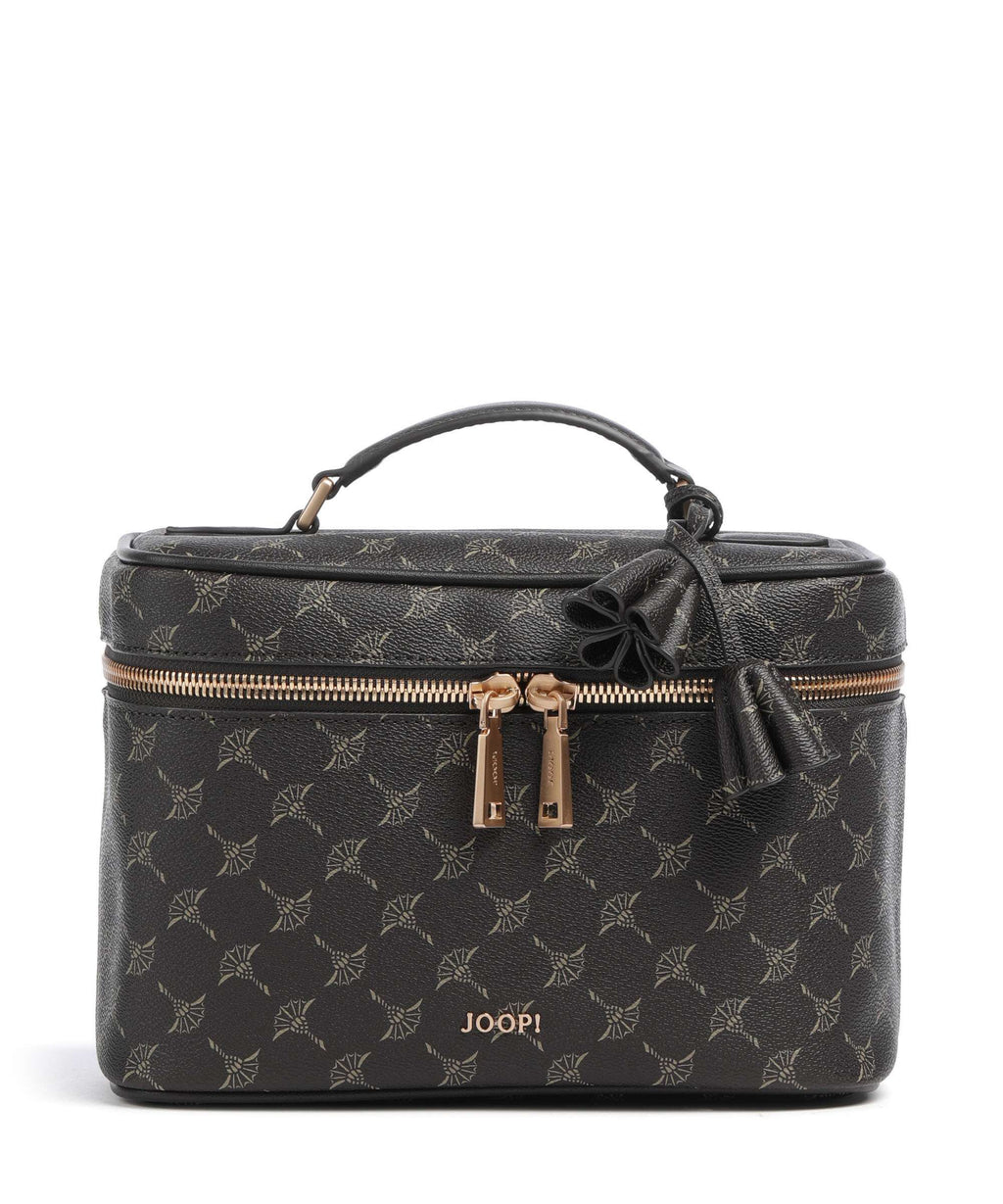 JOOP! Cortina 1.0 Flora Toiletry bag seal brown