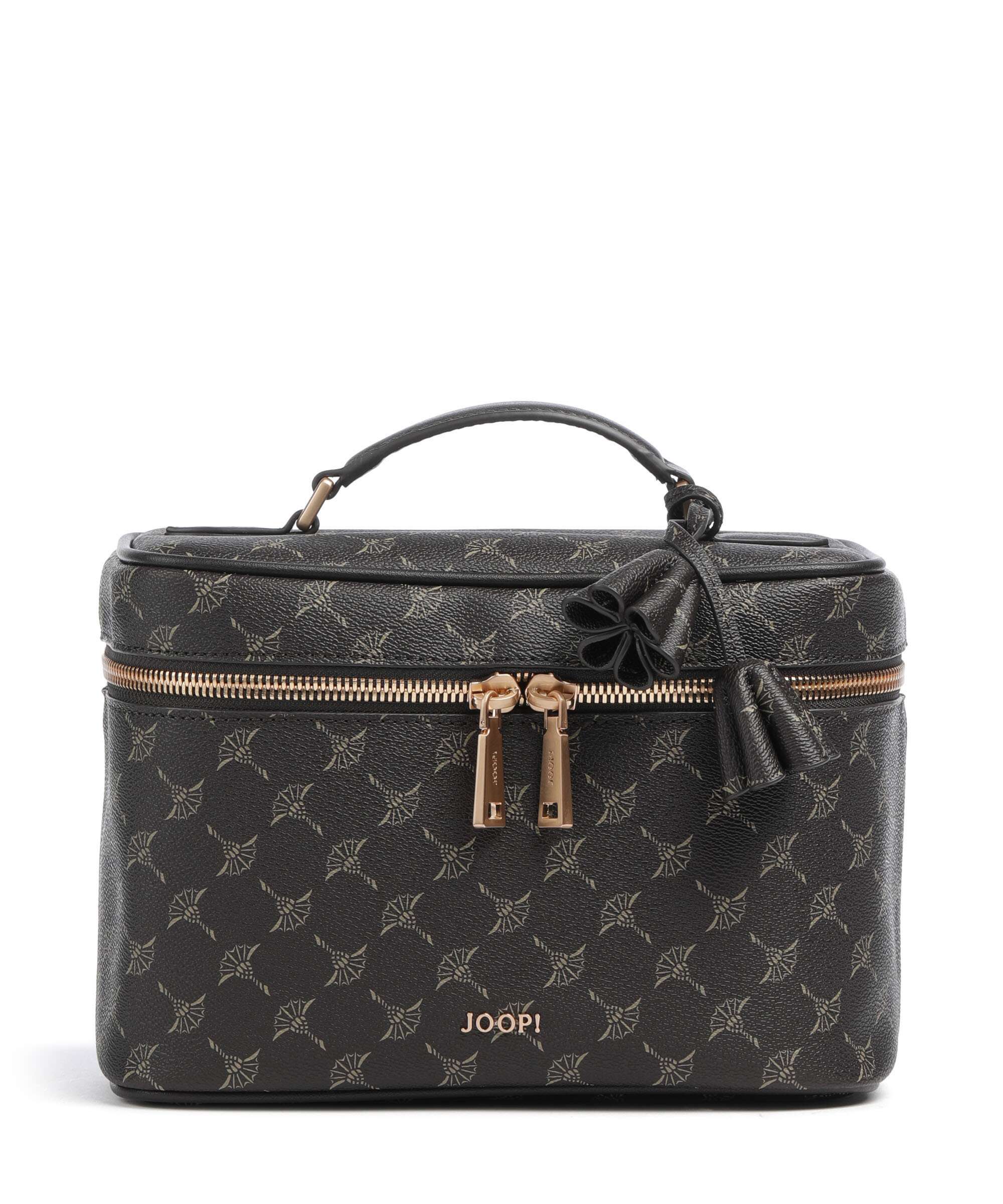 JOOP! Cortina 1.0 Flora Toiletry bag seal brown