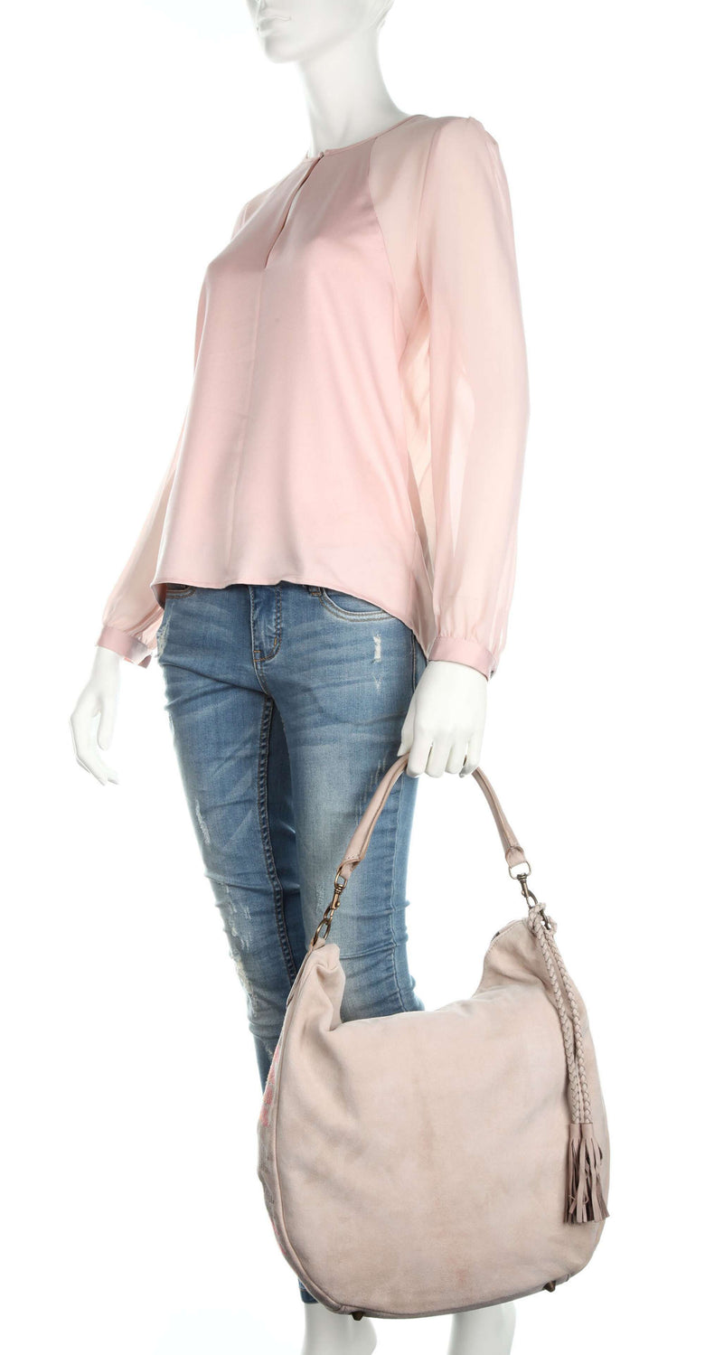 Liebeskind Niva Hobo bag pink powder