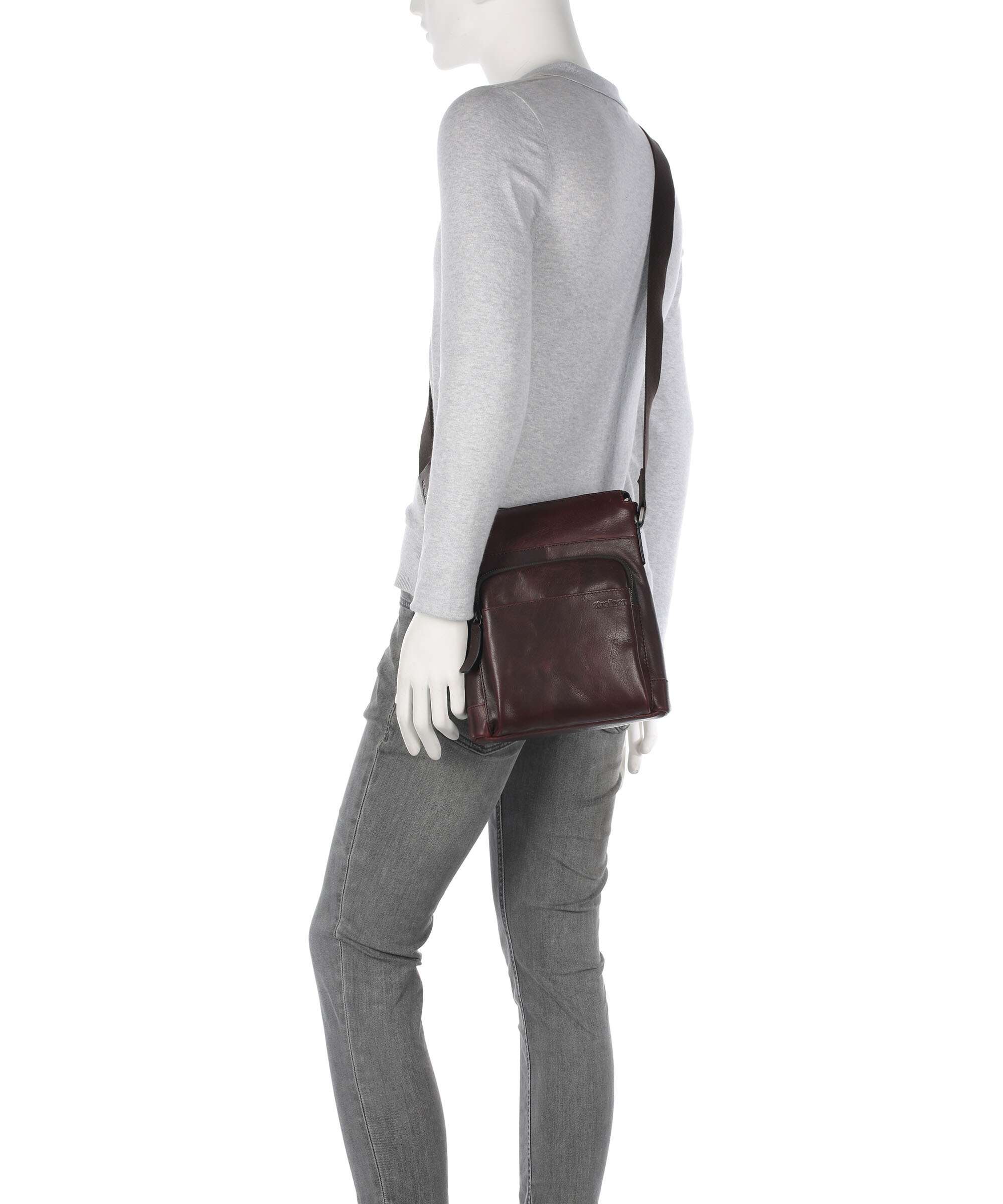Strellson Abbey Crossbody bag dark brown