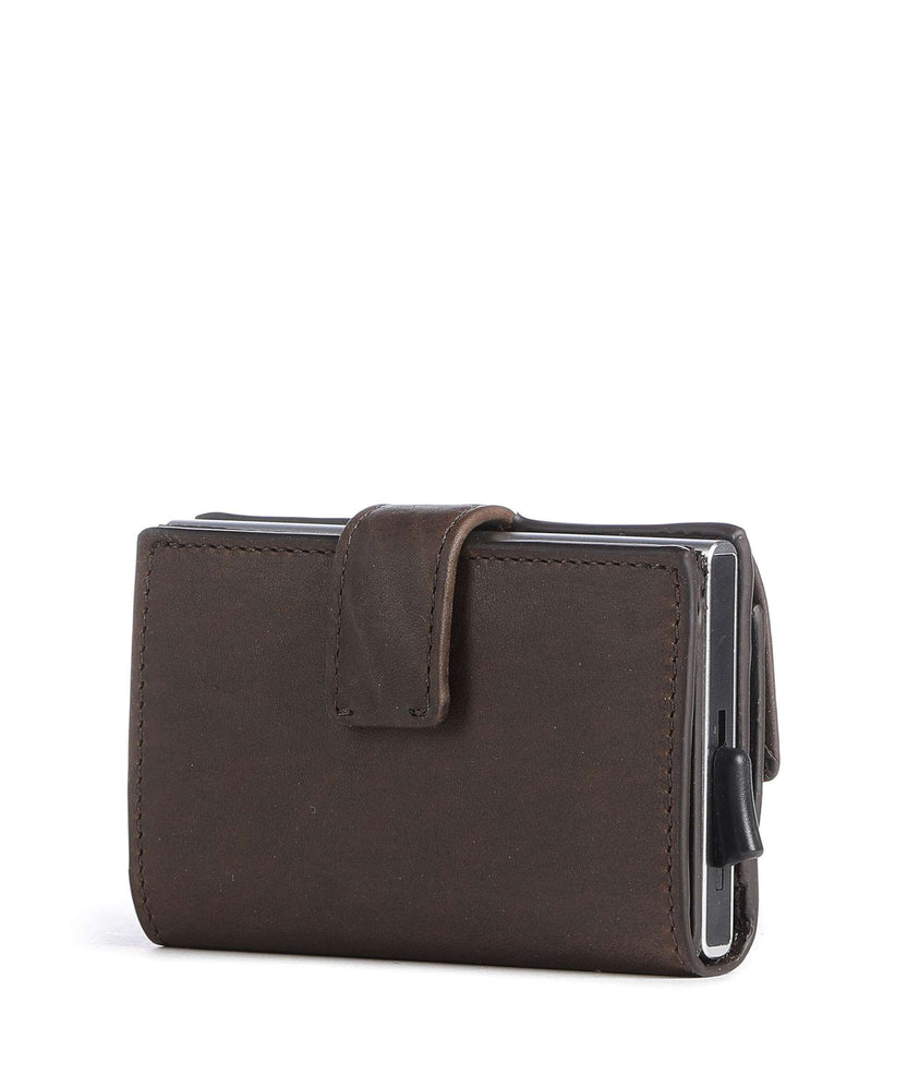 Strellson Camden RFID Credit card holder dark brown