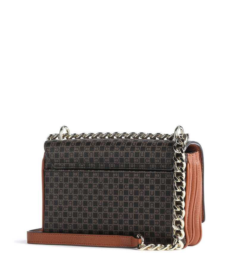 Aigner Diadora XS Shoulder bag cognac brown