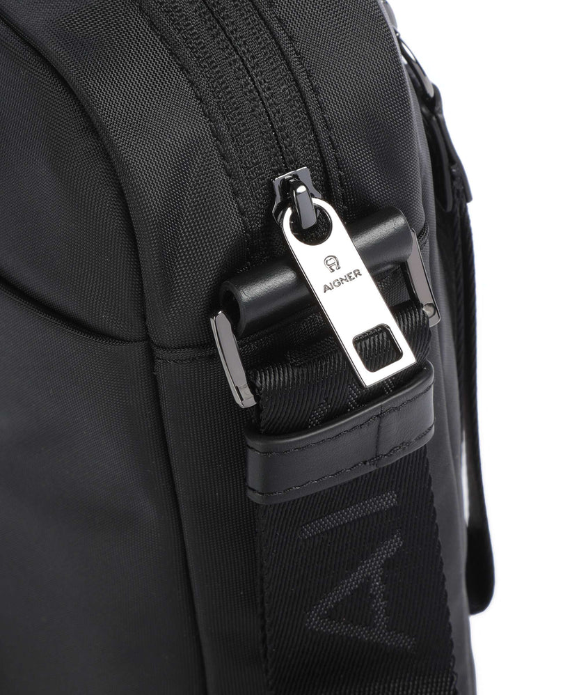 Aigner Nico S Crossbody bag black