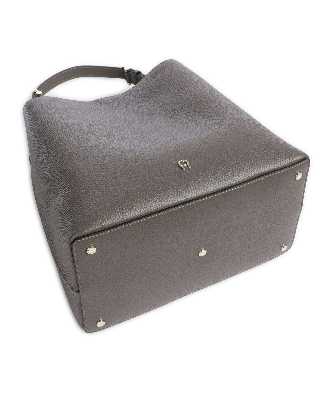 Aigner Delia M Hobo bag coal brown