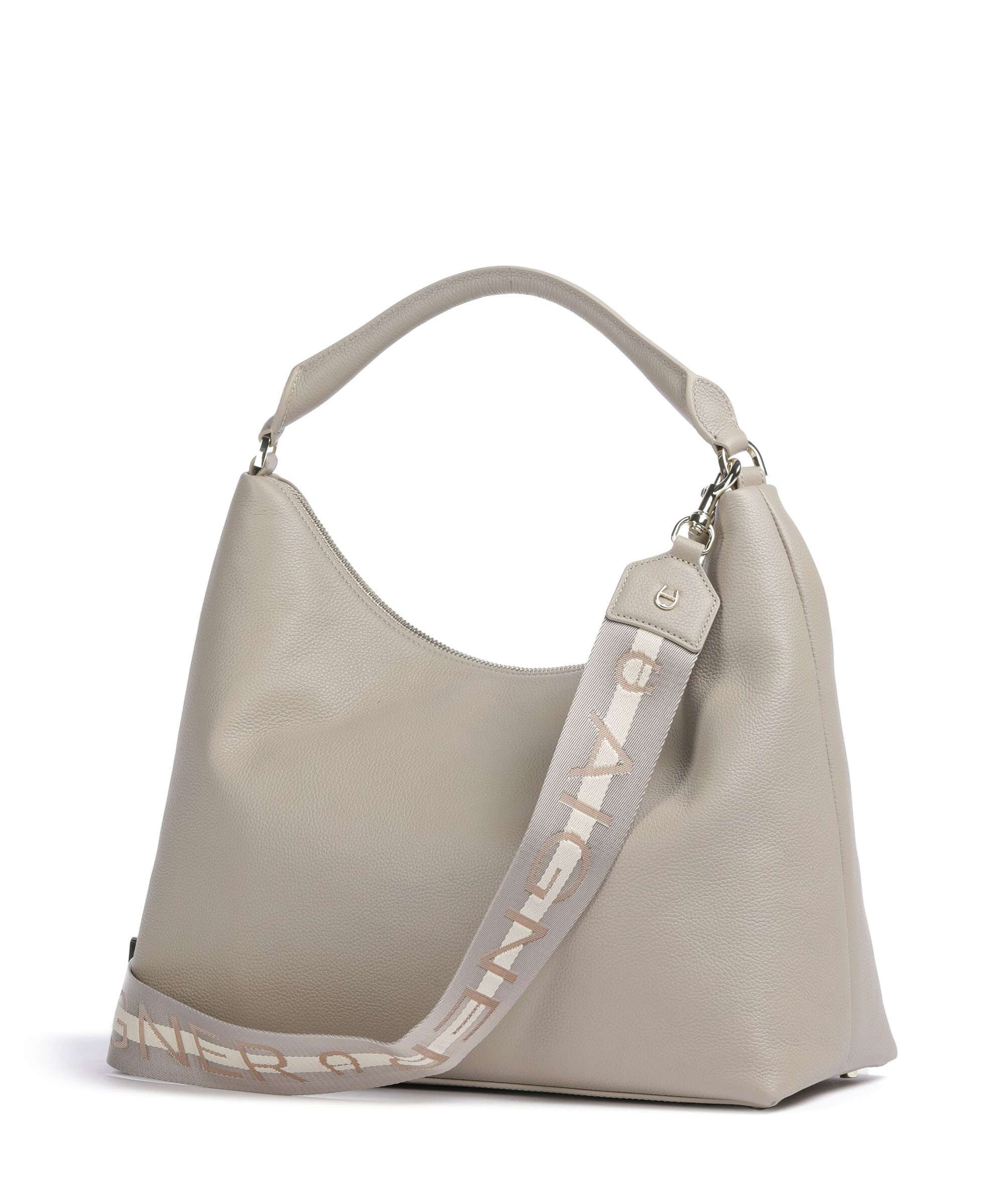 Aigner Zita M Hobo bag alpaca beige