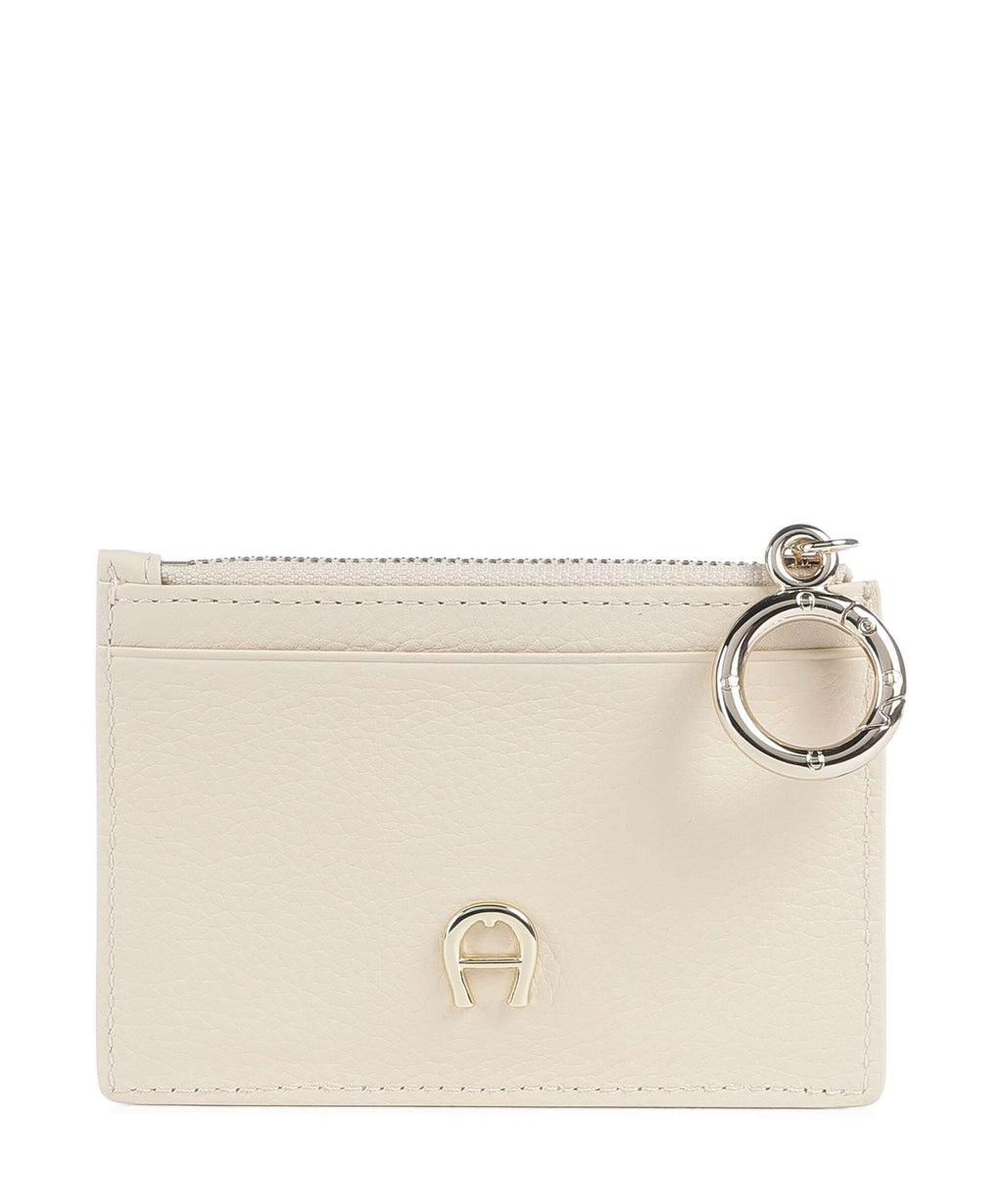 Aigner Zita Credit card holder macadamia white