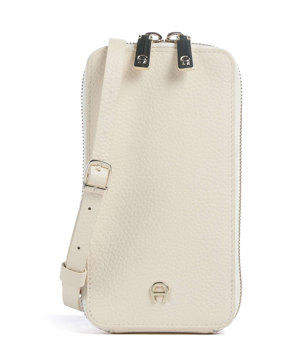 Aigner Fashion Phone bag macadamia white