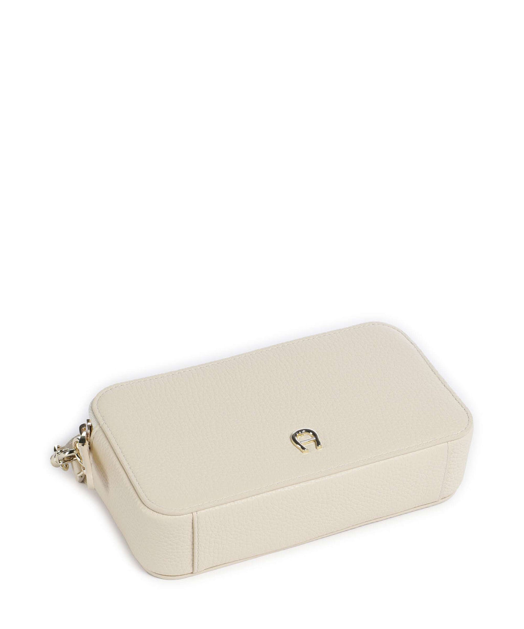 Aigner Diadora Crossbody bag macadamia white