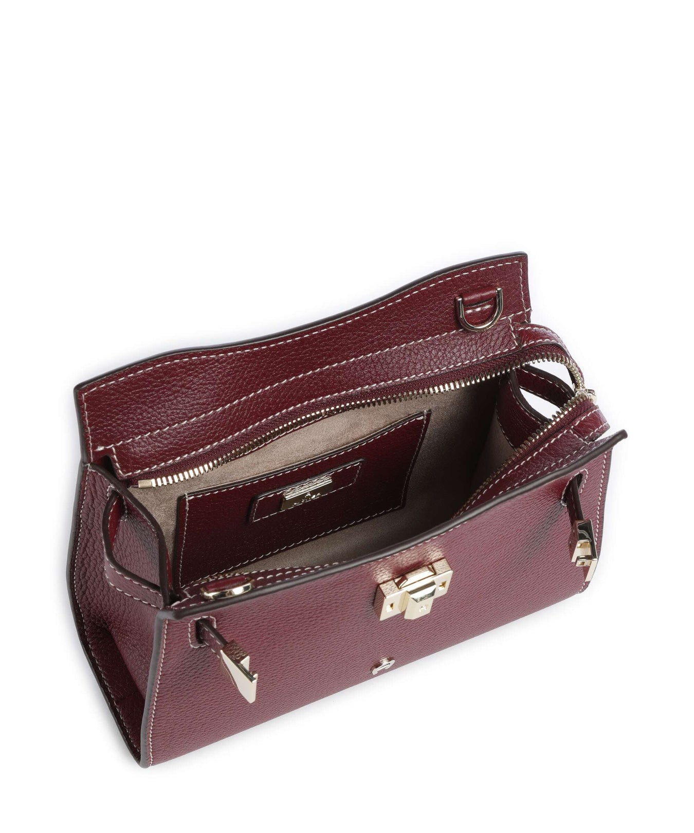 Aigner Farah S Crossbody bag burgundy