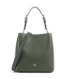 Aigner Delia S Bucket bag dark olive