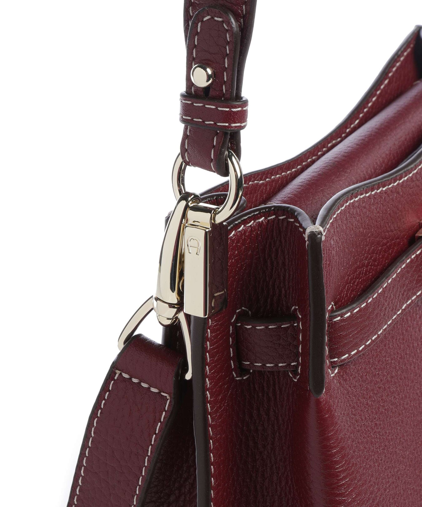 Aigner Farah M Hobo bag burgundy