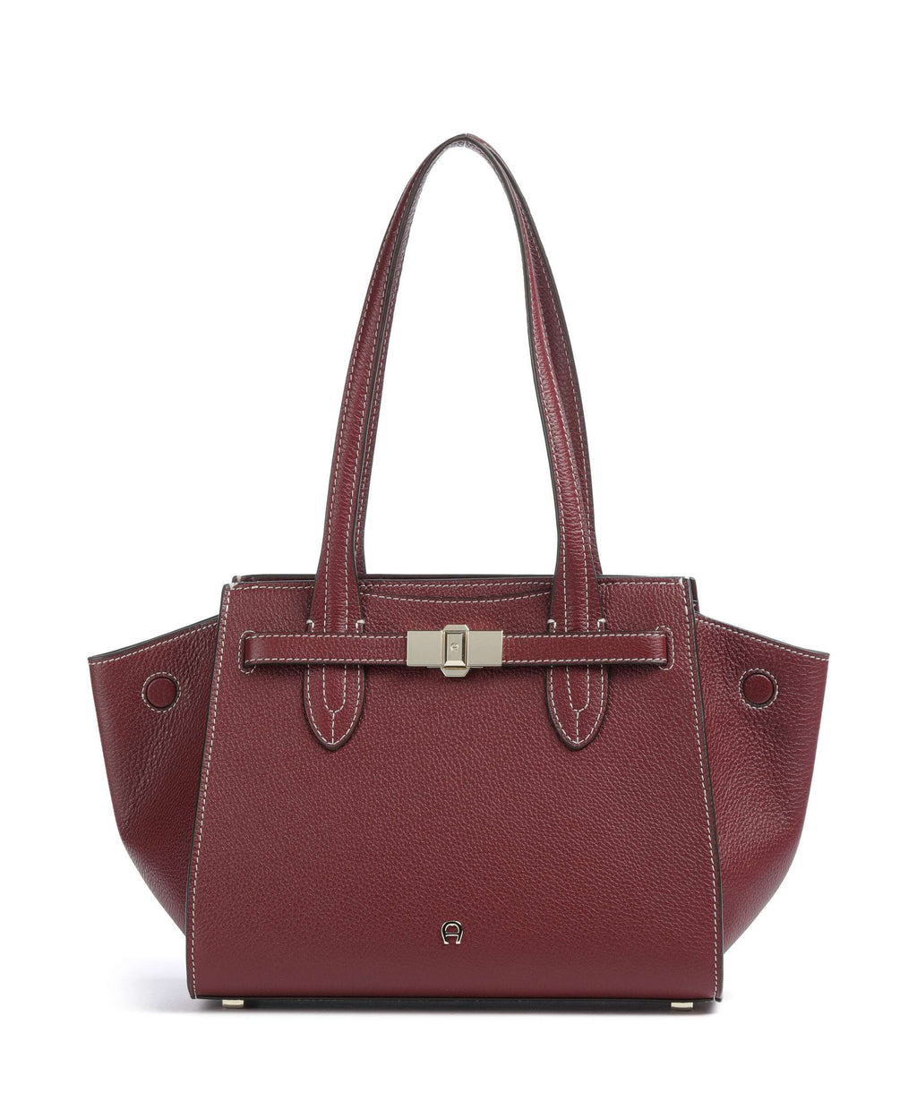 Aigner Farah M Shoulder bag burgundy