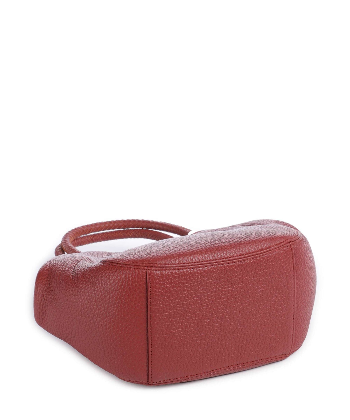 Aigner Carré Soft S Handbag burnt red