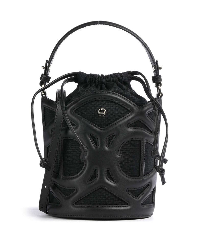 Aigner Azzurra S Bucket bag black