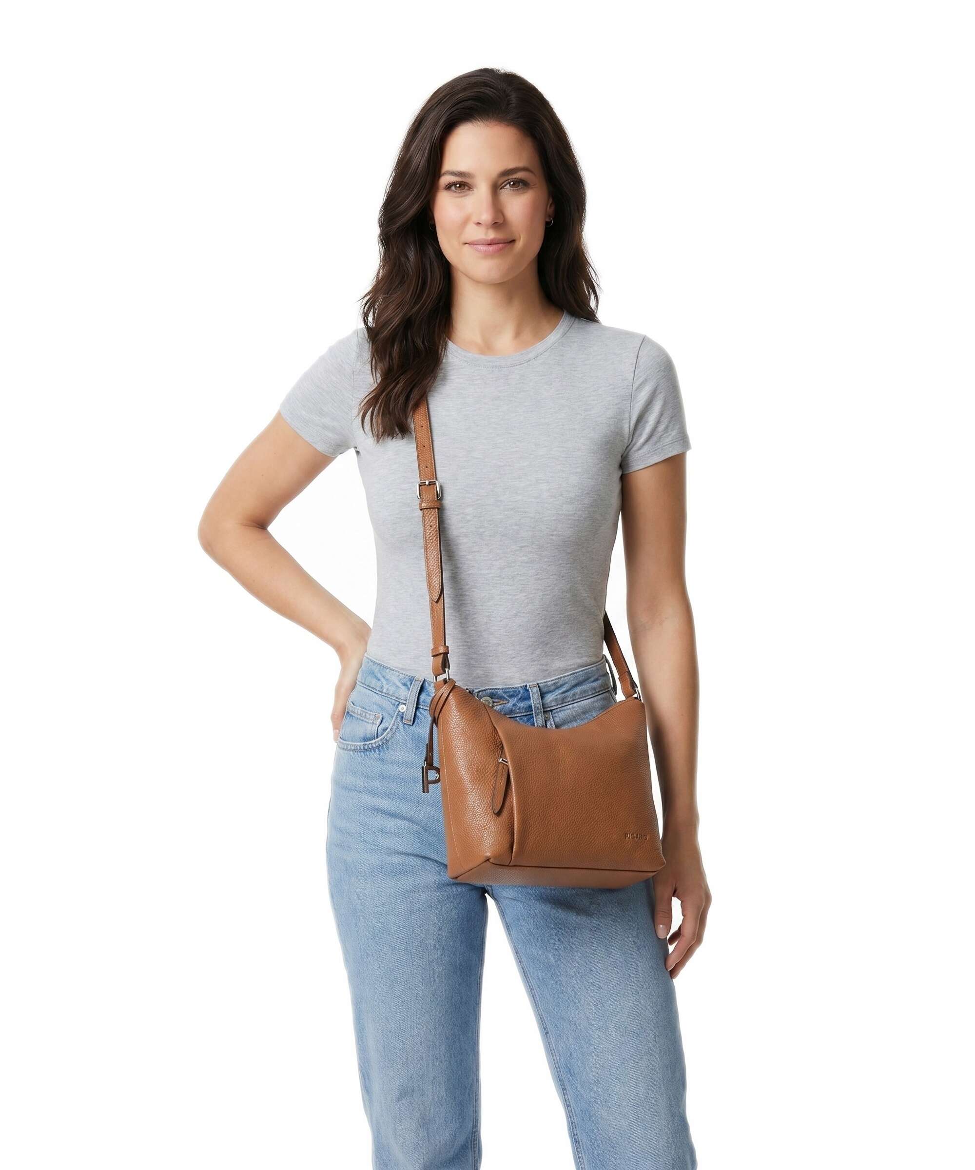 Picard Pure Hobo bag cognac