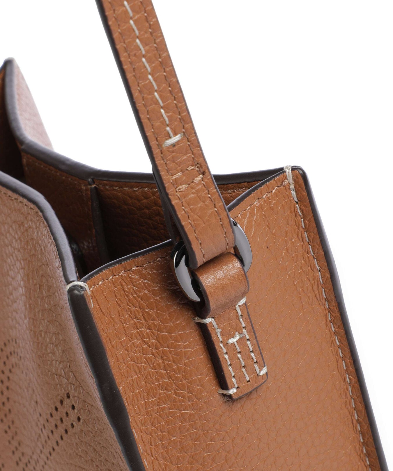 Picard Peephole Crossbody bag cognac