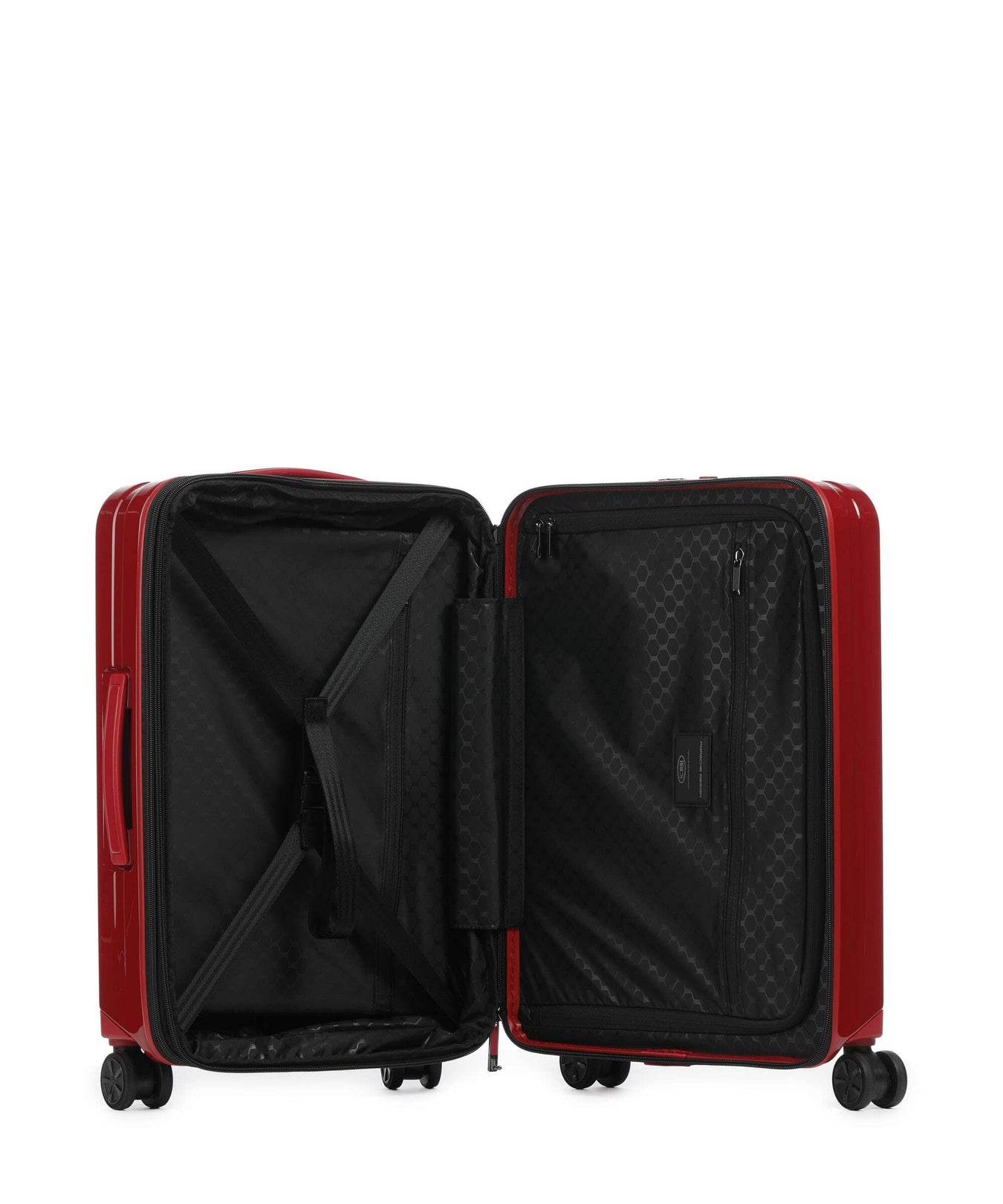 Porsche Design Roadster HC Spinner (4 wheels) carmine red