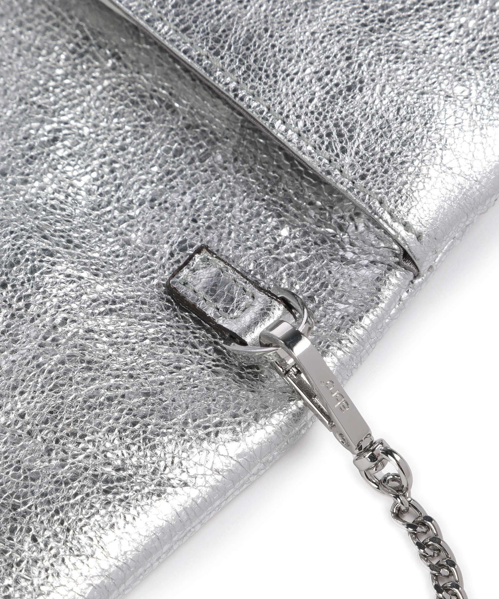 Abro Mimosa Clutch bag silver