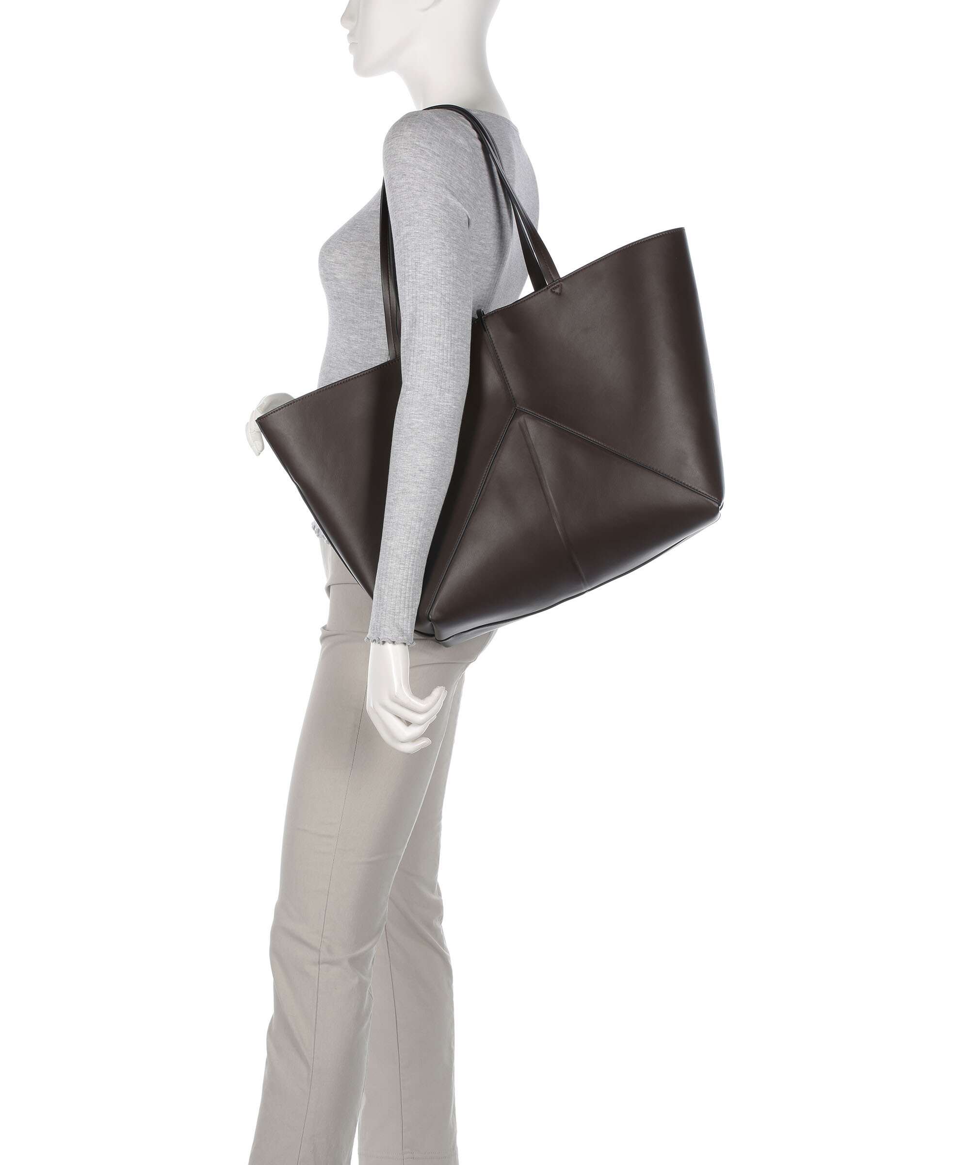 Marc O'Polo Seija L Tote bag dark brown