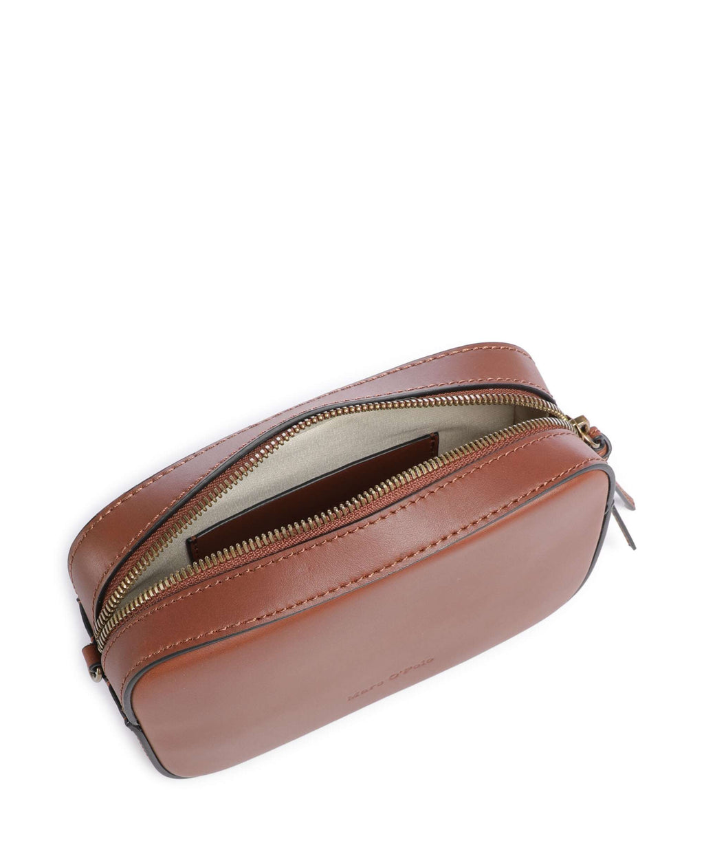 Marc O'Polo Liana XS Crossbody bag dark cognac