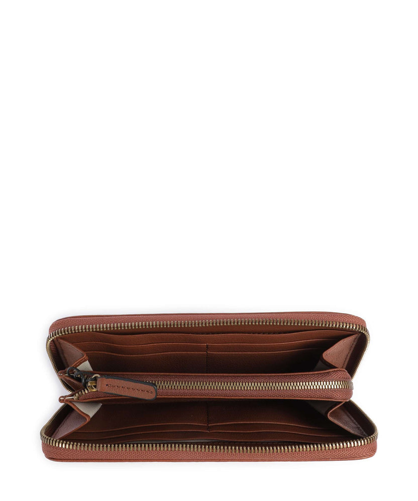Marc O'Polo Finja L Wallet dark cognac