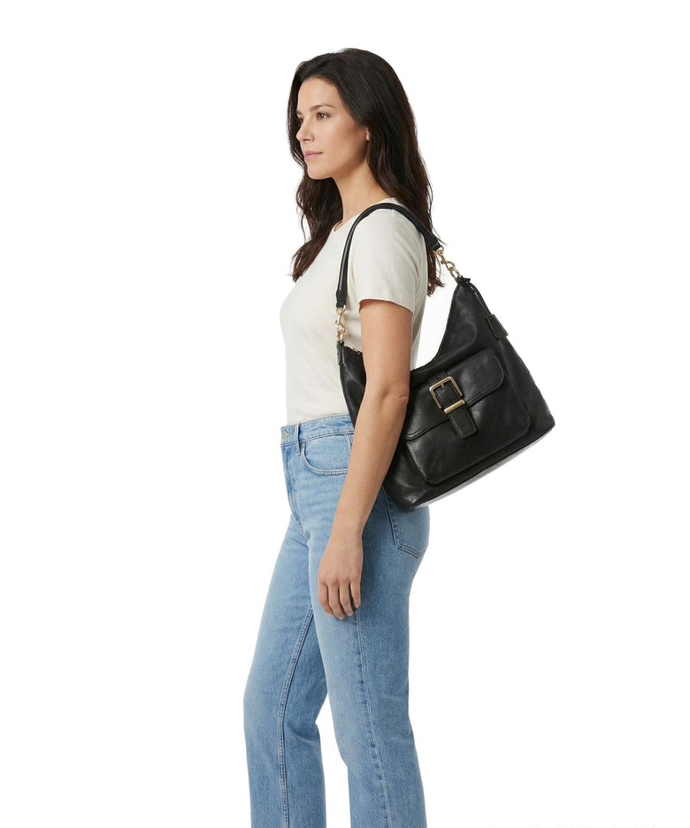Marc O'Polo Caamu M Hobo bag black