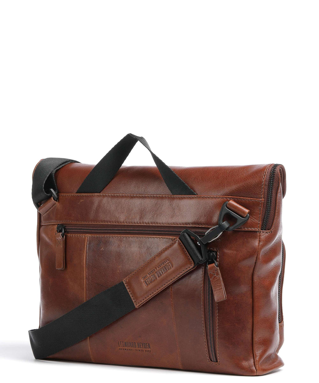 Leonhard Heyden Porto Briefcase braun
