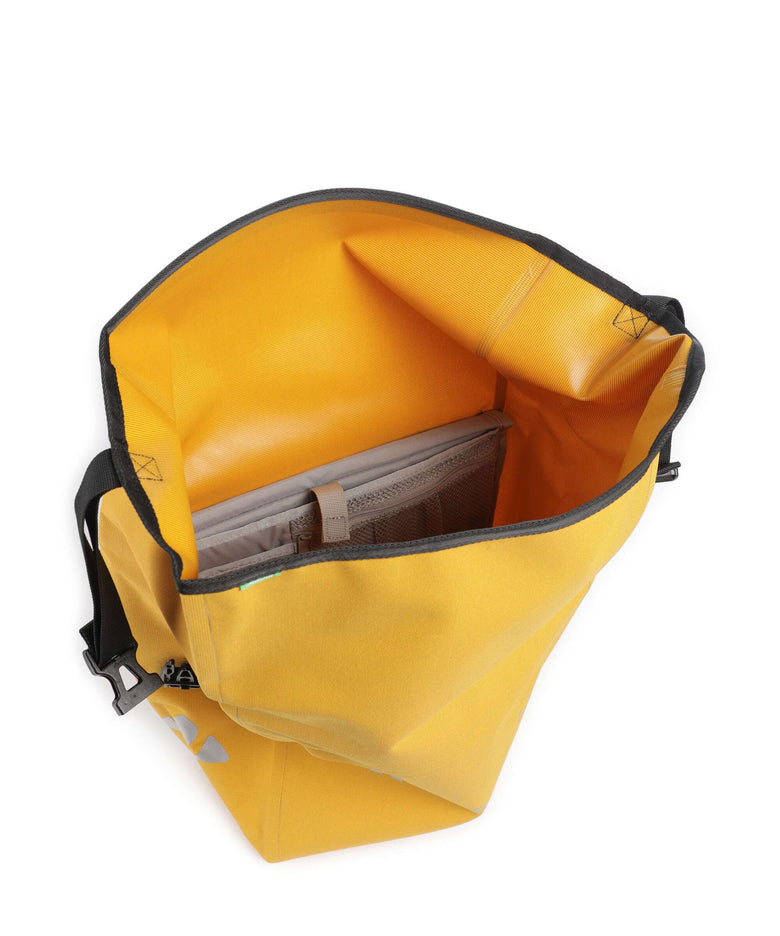 Vaude Proof Back UL bike pannier burnt yellow