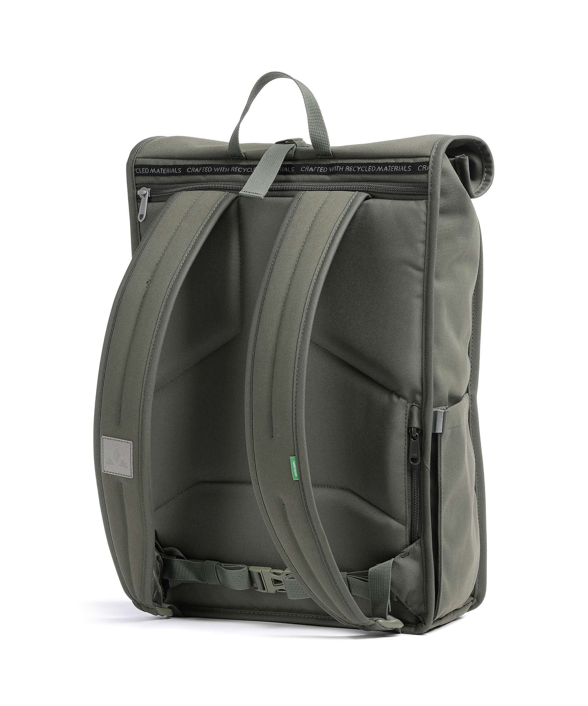 Vaude Urban Coreway Rolltop backpack khaki