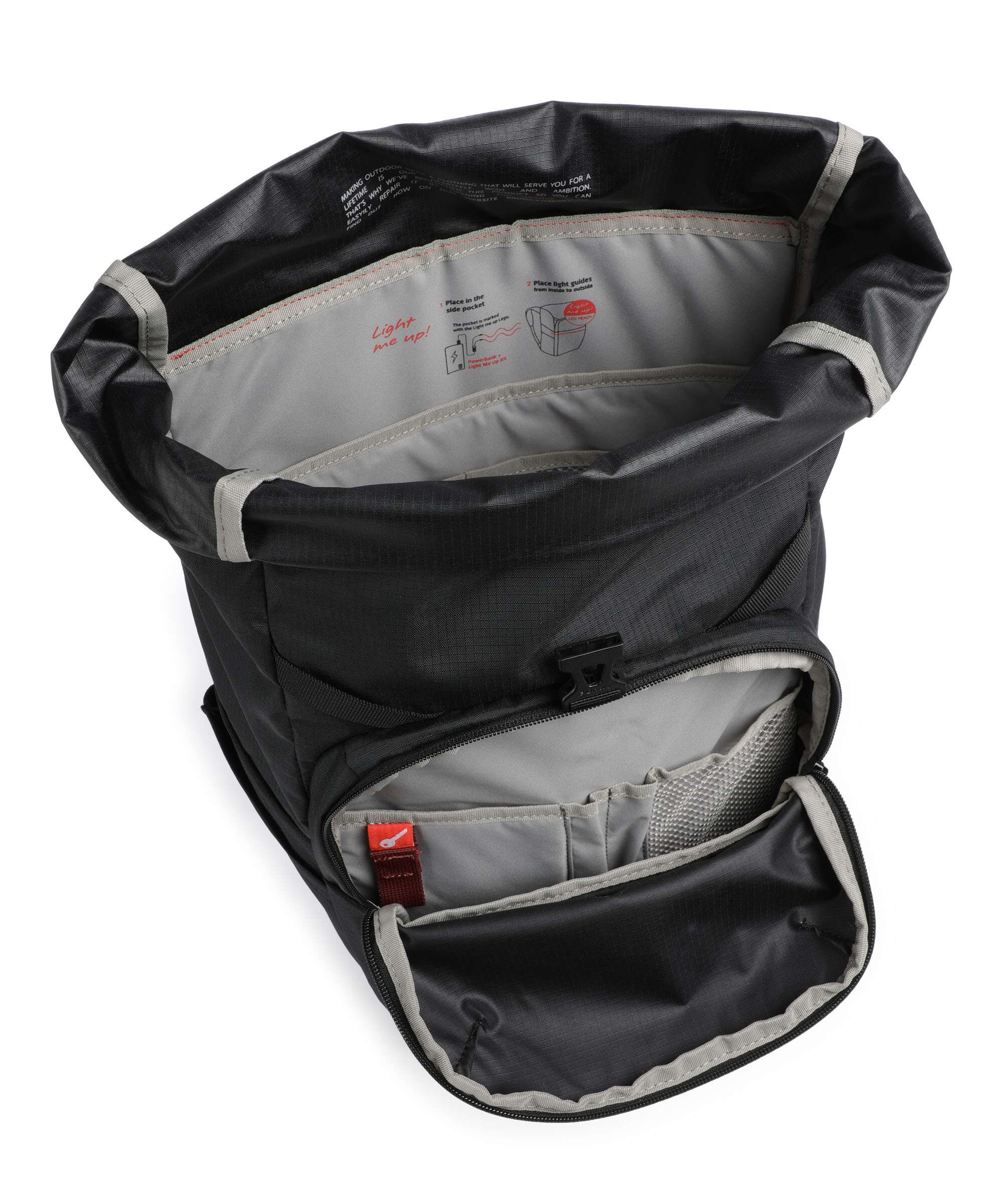 Vaude Okab ll Rolltop backpack black