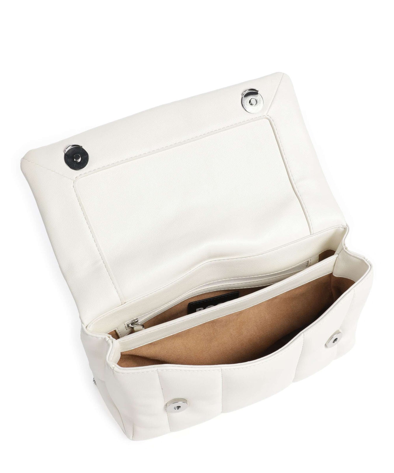 BOSS B Icon Shoulder bag open white