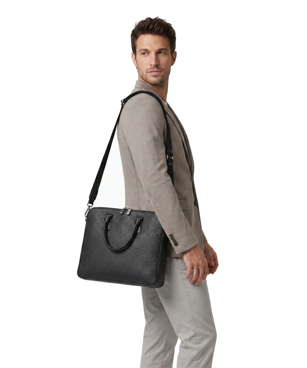 BOSS Crosstown Briefcase black