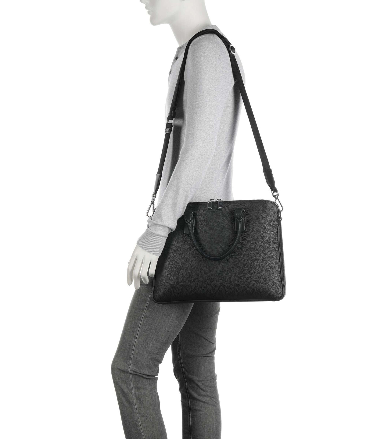 BOSS Crosstown Briefcase black