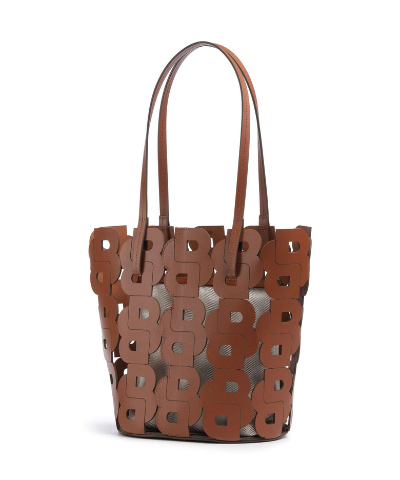 BOSS Lindah Shoulder bag medium brown