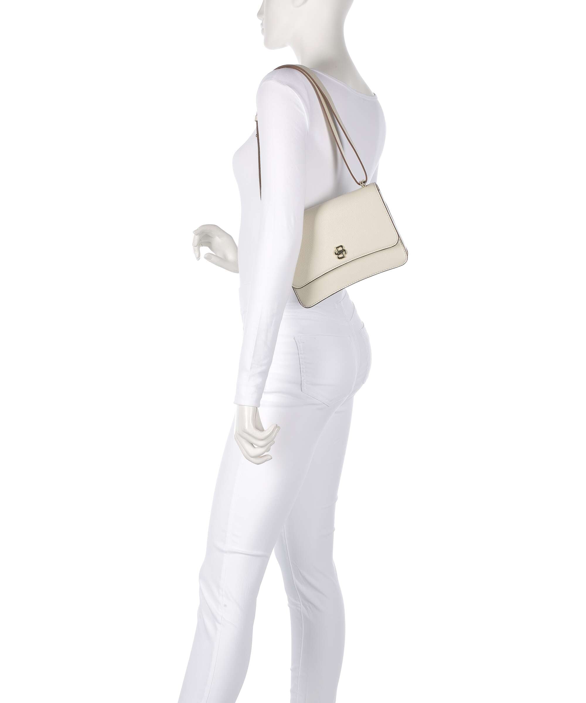 BOSS B Icon Shoulder bag open white